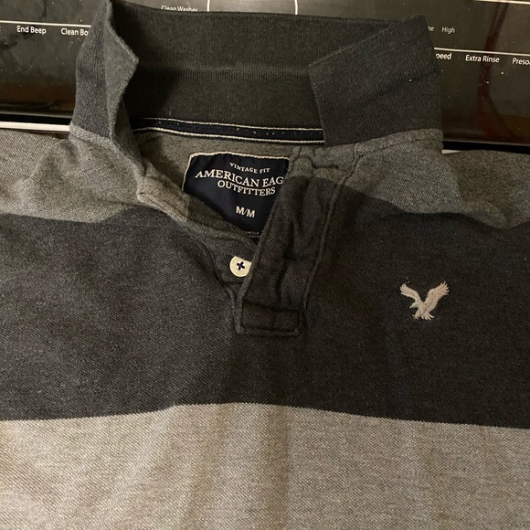 American Eagle striped polo - Picture 2 of 6
